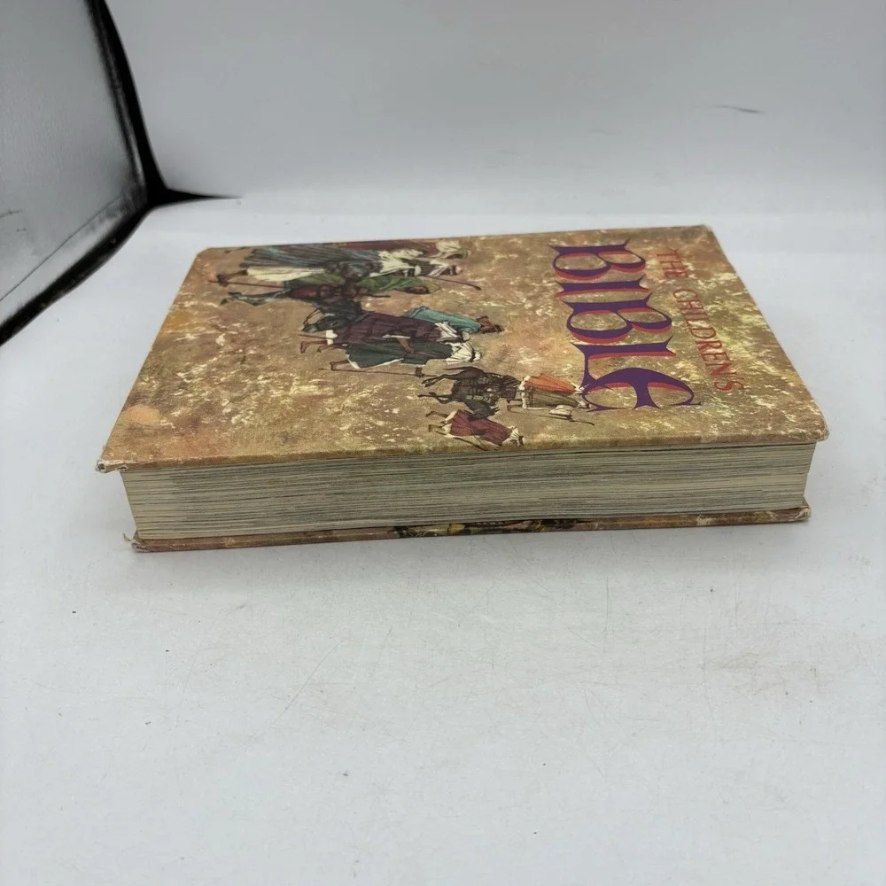 Vintage The Children's Bible Golden Press Illustrated Stories Hardcover 1965‎